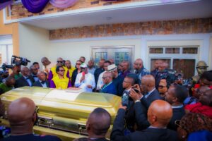 Okpebholo Receives Dan Orbih’s Remains as Edo Political Leaders Pay Emotional Tributes